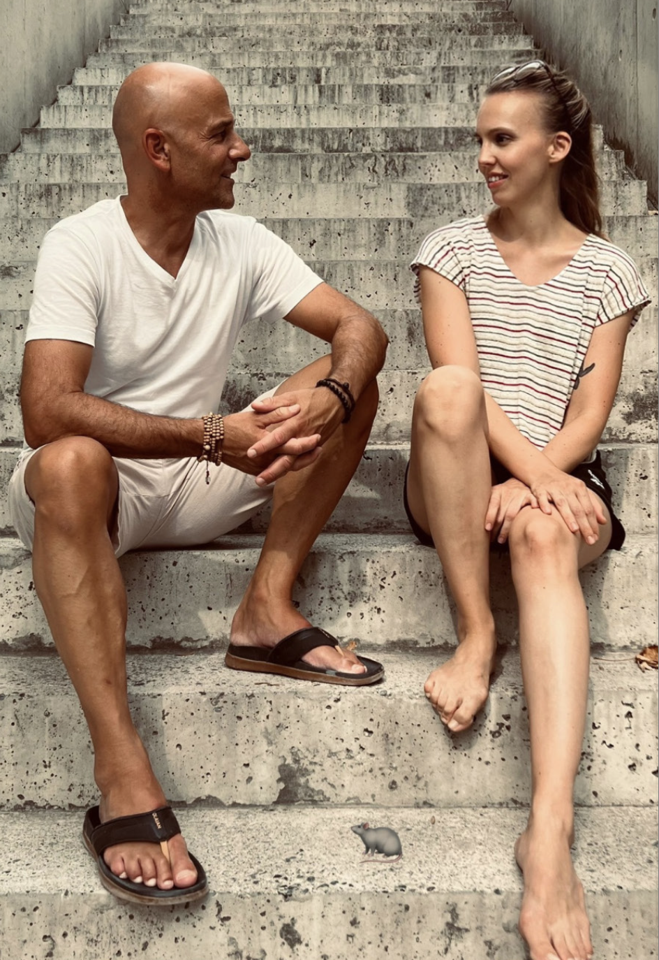 Beat Hauser und Deborah Leu