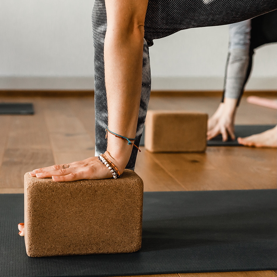Yoga mit Block Yoga mit Block