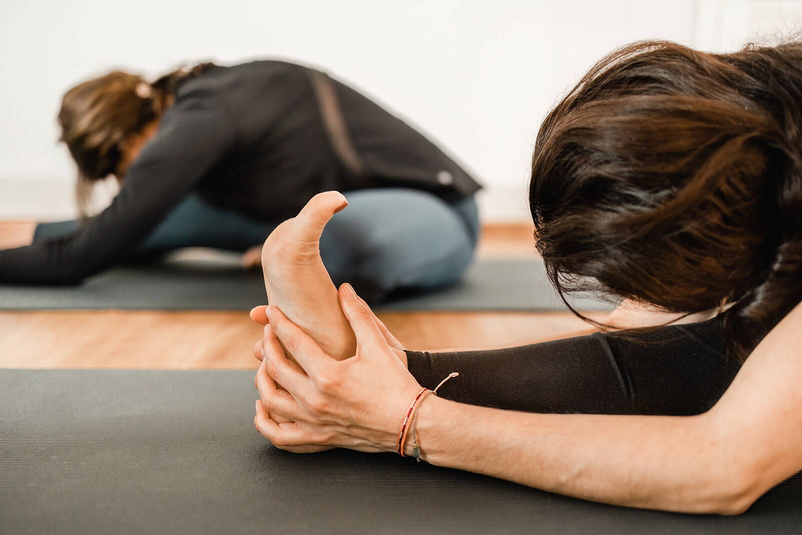 Yoga Vorbeuge Gruppe